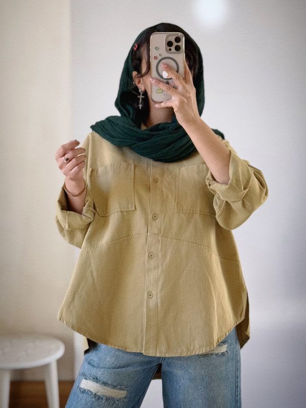 شومیز کتان وارداتی🌸