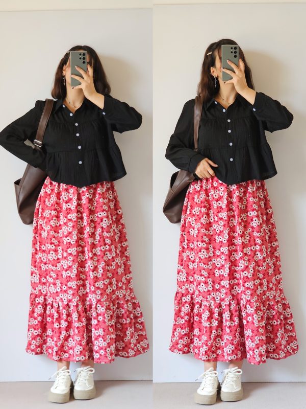 دامن گلدار🌼🌸